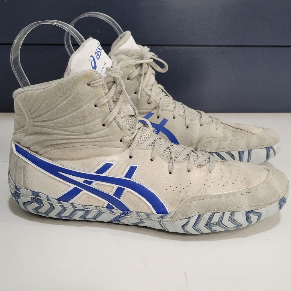 Asics Aggressor 5 Men's Wrestling Shoe 1081a048 Size 9 Gem